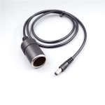DC 转点烟器套筒 DC5521 户外电源取电点烟器母座转换线可定制