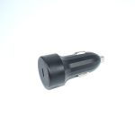 单口 45W PD 车载充电器 PD3.2 全协议 ABS 黑色可定制快充车充
