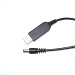 5V 转 12V USB 升压电源线 DC5521 / 点烟器接口 升压线材定制