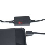 5V 转 12V 带电压显示 USB 升压线 路由器 LED 充电宝升压电源线